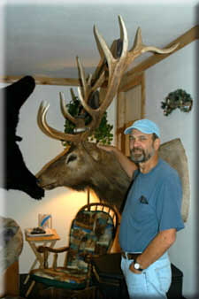 Vernon and his trophy elk