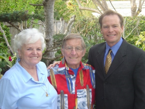Lucille, Terry and Roger Worthington. February, 2006