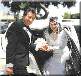Eduardo at Ivonne's wedding. June 30, 1990