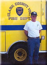 Chief Charles Shook, Clark County Volunteer Fire Department